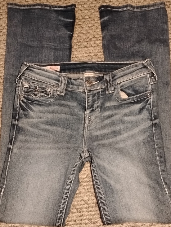 True Religion Denim - True Religion Light Blue Washed Jeans